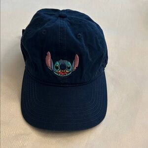 LILO & Stitch Disney Dark Blue Hat with Logo Unisex Adjustable One size